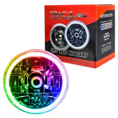 Oracle Lighting - Oracle 6904-333 Pre-Installed Lights 5.75" Sealed Beam ColorSHIFT Halo