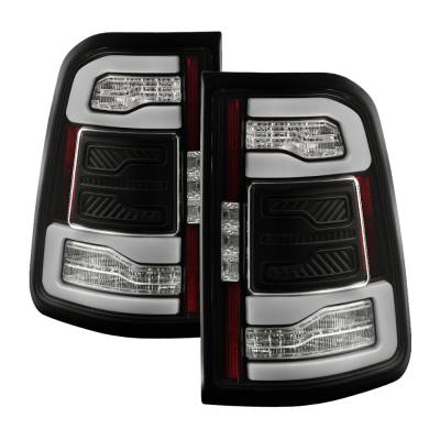 Spyder Auto - Spyder Auto 5088505 Black LED Taillights for 19-21 RAM 1500