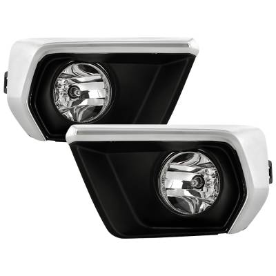 Spyder Auto - Spyder Auto 9050954 Fog Lights w/Switch Clear for 21-23 Chevy Colorado