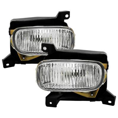 Spyder Auto - Spyder Auto 9051388 Fog Lights w/Switch Clear