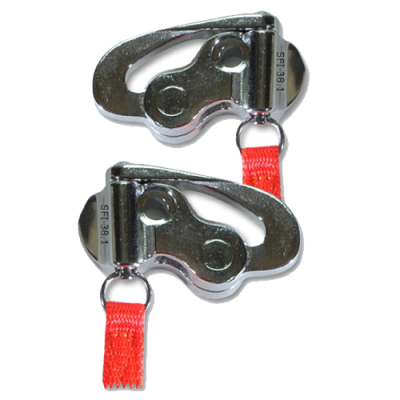HANS Performance Products - HANS AK11412 Helmet Hook HANS Quick Click Anchor w/o Nutwashers