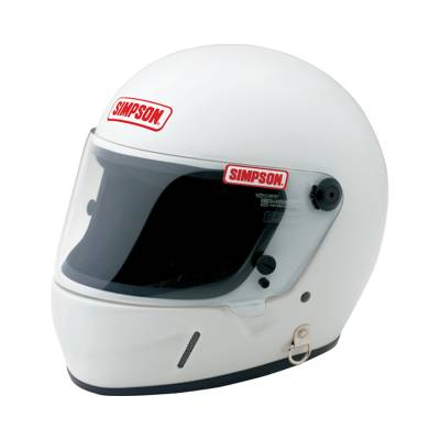 Simpson Safety - Simpson Safety 2130001 Autograph Helmet Gloss White