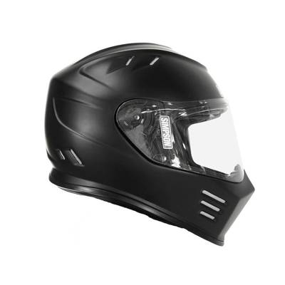 Simpson Motorcycle - Simpson Motorcycle GBDL3 Ghost Bandit Large Motorcycle Helmet Flat Black