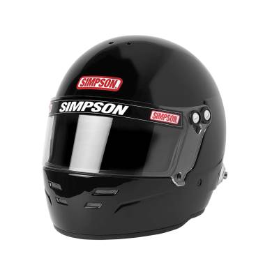 Simpson Safety - Simpson Safety 7100052 Viper 2X-Large Racing Helmet Gloss Black