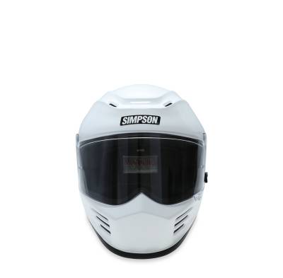 Simpson Motorcycle - Simpson Motorcycle SPBXX1 Speed Bandit 2X-Large Motorcycle Helmet Gloss White