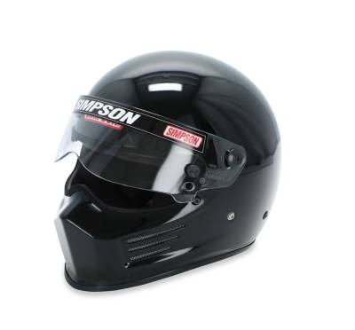Simpson Safety - Simpson Safety 7200042 Bandit X-Large Racing Helmet Gloss Black