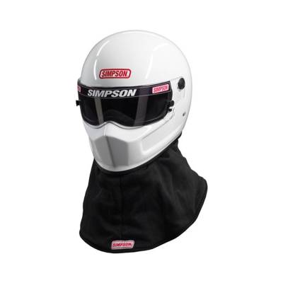 Simpson Safety - Simpson Safety 7220011 Drag Bandit Small Racing Helmet Gloss White