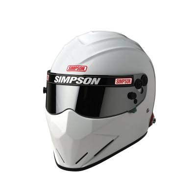 Simpson Safety - Simpson Safety 7297341 Diamondback 7-3/4 Racing Helmet Gloss White