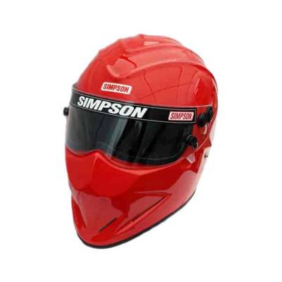 Simpson Safety - Simpson Safety 7297344 Diamondback 7-3/4 Racing Helmet Gloss Red