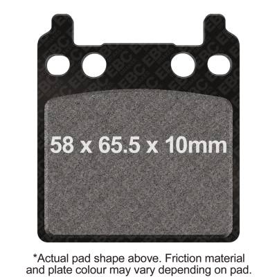 EBC Motorcycle Brakes - EBC Motorcycle Brakes FA32 Organic FA Series Pads