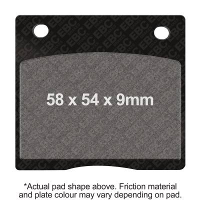 EBC Motorcycle Brakes - EBC Motorcycle Brakes FA36V Vee-Pads