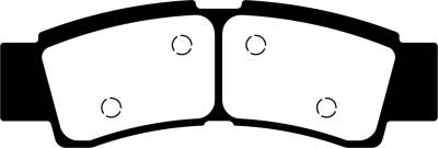 EBC Motorcycle Brakes - EBC Motorcycle Brakes SXR738HH SXR Series Sintered Race Pads for KRX1000 Teryx