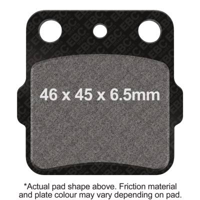 EBC Motorcycle Brakes - EBC Motorcycle Brakes MXS84 MXS Off Road Race Sintered Pads