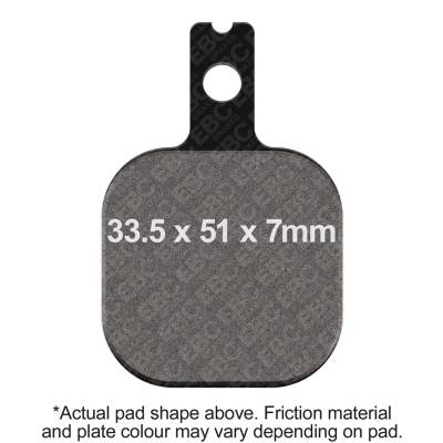 EBC Motorcycle Brakes - EBC Motorcycle Brakes FA175 Organic FA Series Pads for 82 C70