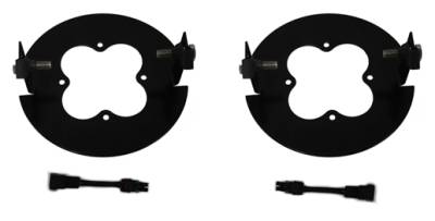 Baja Designs - Baja Designs 447103 Fog Pocket Light Mount Kit for Squadron Lights