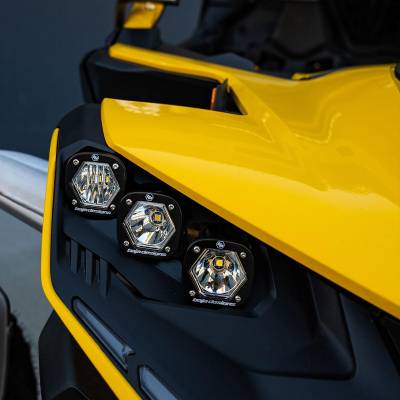 Baja Designs - Baja Designs 448204 Can-Am Maverick R Triple S1 "Unlimited" Headlight Kit
