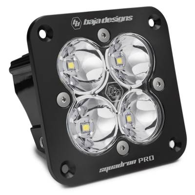 Baja Designs - Baja Designs 491001 Squadron Pro Black Flush Mount LED Auxiliary Light Pod