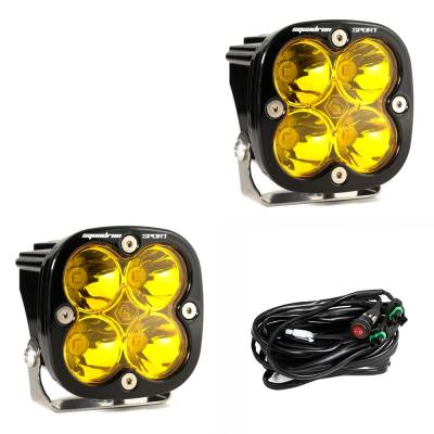 Baja Designs - Baja Designs 557811 Squadron Sport Black LED Auxiliary Light Pod Pair