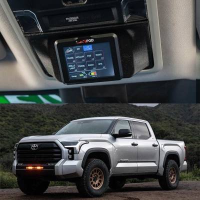 sPOD - sPOD 870089 Touchscreen BantamX Vehicle Kit for 22+ Toyota Tundra