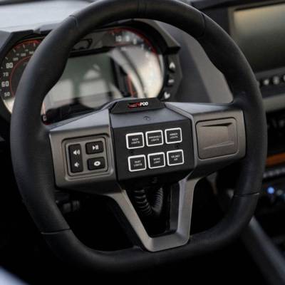 sPOD - sPOD 870094 SourceLT/Mini6 Steering Wheel Mount Kit Select 20-24 Polaris RZR