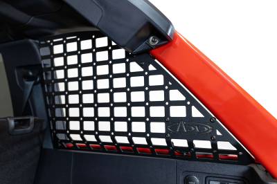 Addictive Desert Designs - Addictive Desert Designs AC2302801NA Rear Window MOLLE Storage Panels