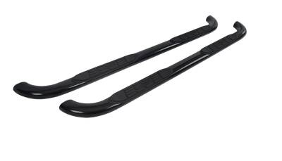 Big Country - Big Country 371769 4" Oval Classic Side Steps Complete Kit w/Brackets