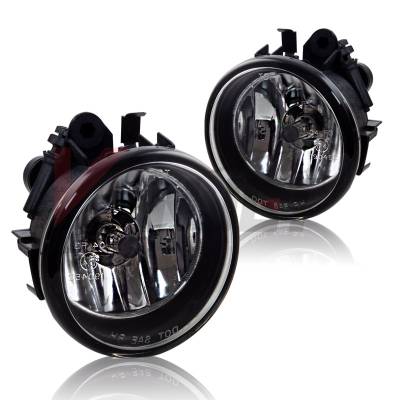 Winjet - Winjet CFWJ-0497-C Clear Fog Lights for 16-17 BMW X1/11-17 BMW X3/15-17 BMW X4
