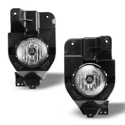 Winjet - Winjet CFWJ-0522-C Clear Fog Lights for 11-15 Ford Explorer