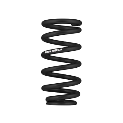 Aldan American - Aldan American 10USA450 Coilover Spring 450LB/IN 9.625" Black 3.5"/2.5" ID