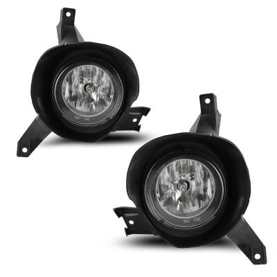 Winjet - Winjet CFWJ-0553-C Clear Fog Lights for 01-03 Ford Explorer Sport Trac