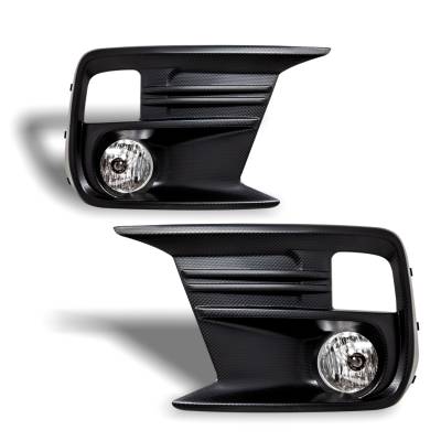 Winjet - Winjet CFWJ-0629-C Clear Fog Lights w/Wiring Kit for 18 Subaru WRX