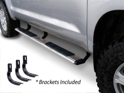 Big Country - Big Country 395030806 5" WideSider Side Steps Complete Kit w/Brackets