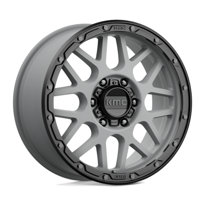 KMC - KMC Wheels KM53588568435 KM535 GRENADE OFF-ROAD 18x8.5 6x5.5 35mm Gray/Black