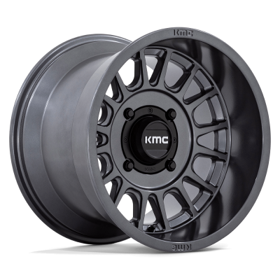 KMC Powersports - KMC Wheels KS138 IMPACT UTV 15x10 4x137 0mm Anthracite KS138AX15104800