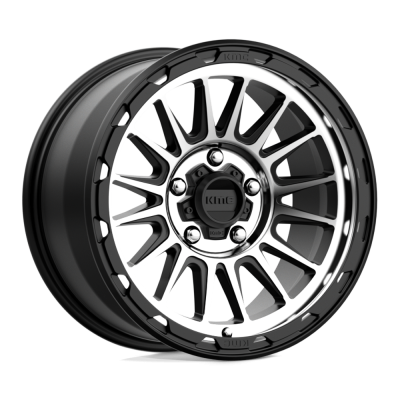 KMC - KMC Wheels KM54279050518 KM542 IMPACT 17x9 5x5.0 18mm Satin Black/Machined