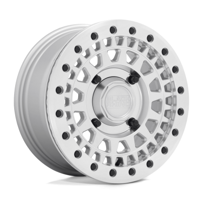 Black Rhino Hard Alloys UTV - Black Rhino Wheels 1470PKB514156S32 PARKER UTV BEADLOCK 14x7 4x156 51mm Silver