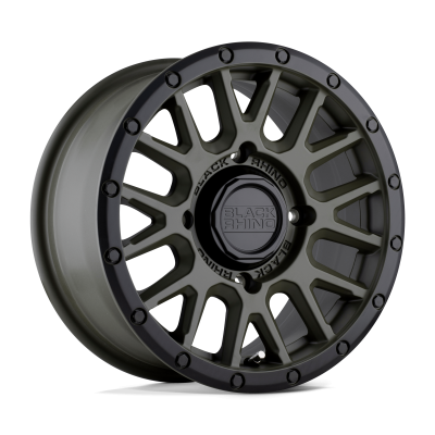 Black Rhino Hard Alloys UTV - Black Rhino Wheels 1570LPZ364136N06 LA PAZ UTV 15x7 4x137 36mm Olive Green