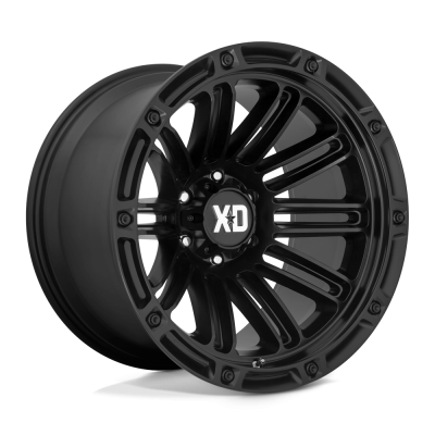 XD - XD Wheels XD84621280744N XD846 DOUBLE DEUCE 20x12 8x6.5 -44mm Satin Black