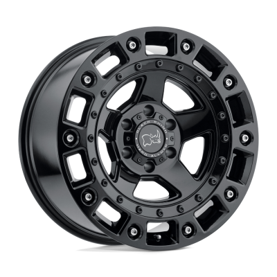 Black Rhino Hard Alloys - Black Rhino Wheels CINCO 20x9.5 6x5.5 12mm Gloss Black 2095CNC126140B12