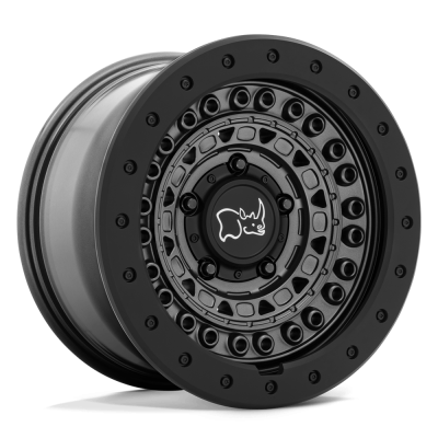Black Rhino Hard Alloys - Black Rhino Wheels 1785BCD-45127G71 Barricade Wheel 17x8.5 5x5.0 -34mm Gun Black