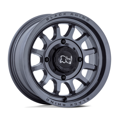 Black Rhino Hard Alloys UTV - Black Rhino Wheels BU001AX14704410 RAPID UTV 14x7 4x156 10mm Gunmetal