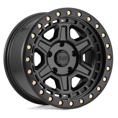 Black Rhino Hard Alloys - Black Rhino Wheels 1790REN-85127M71 RENO 17x9 5x5.0 -18mm Matte Black