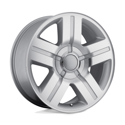 Performance Replicas - Performance Replicas 147S-28060 PR147 20x8.5 5x4.75/5.0 0mm Silver/Machined