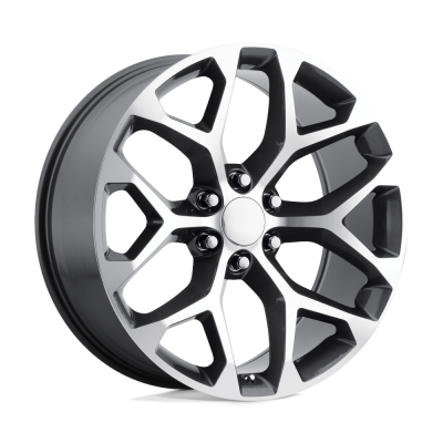 Performance Replicas - Performance Replicas 176GM-2295824 PR176 22x9 6x5.5 24mm Gunmetal/Machined
