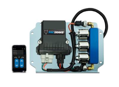 Pacbrake - Pacbrake HP20325-R Dual-CH Wireless 2nd Gen w/HD Compressor w/Onboard Air