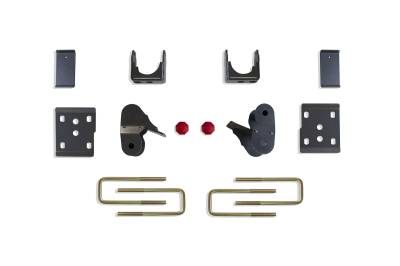MaxTrac - MaxTrac 303240 4" Rear FLIP KIT w/Hangers for 15-25 Ford F150 2WD
