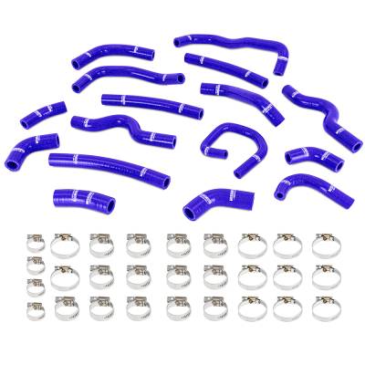 Mishimoto - Mishimoto MMHOSE-LCR-99HHBL Silicone Heater Hose Kit Blue for 98-02 LC 4.7L