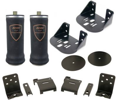 Ridetech - Ridetech 19002002 AIRoverLeaf Rear 2000lb Air Springs Brackets for 2.5" Leaf Kit