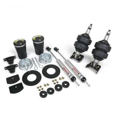 Ridetech - Ridetech 12300298 Front/Rear HQ Shocks Air Suspension System for 65-72 Galaxie