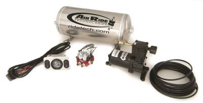 Ridetech - Ridetech 30142000 Air Compressor RidePro Series 12V DC 150 Psi 2-Way